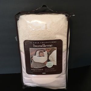 JJ Cole Bundleme Carseat Cover - Light Pink