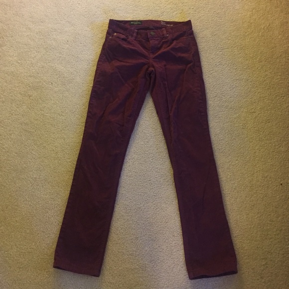 Burgundy Cords (pants)