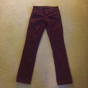 Burgundy Cords (pants)