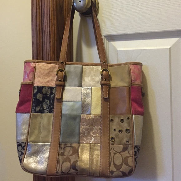Coach patchwork satchel - Picture 2 of 4