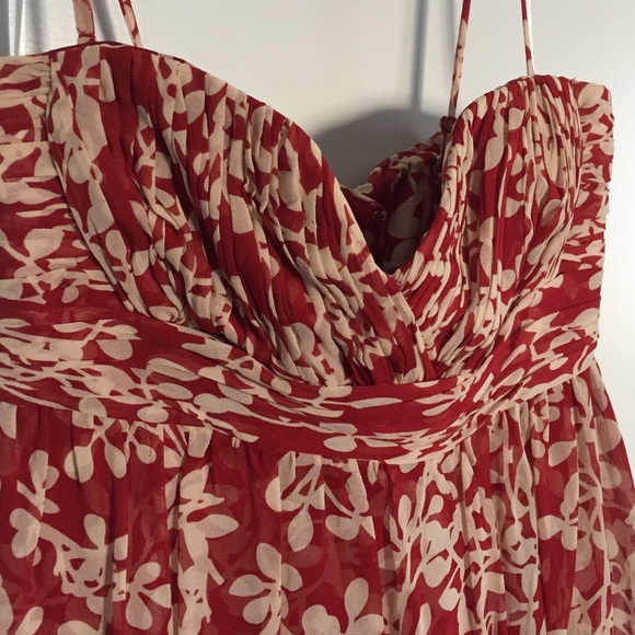 Red and gold party dress - Picture 2 of 4