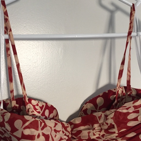 Red and gold party dress - Picture 4 of 4