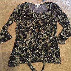 Dressbarn fun fancy shirt!