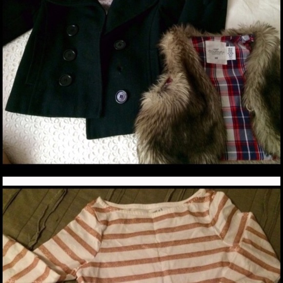 Coat, faux fur,