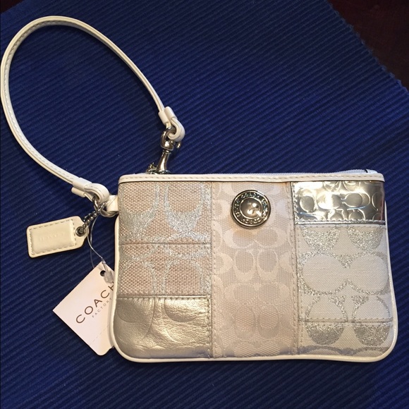 White Coach Wristlet