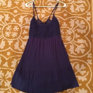 Blue dress