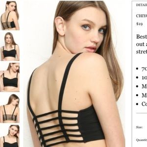 Brandy Melville chiyo bralette