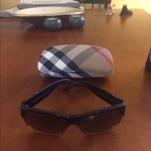 Burberry sunglasses with case