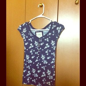 Hollister floral top