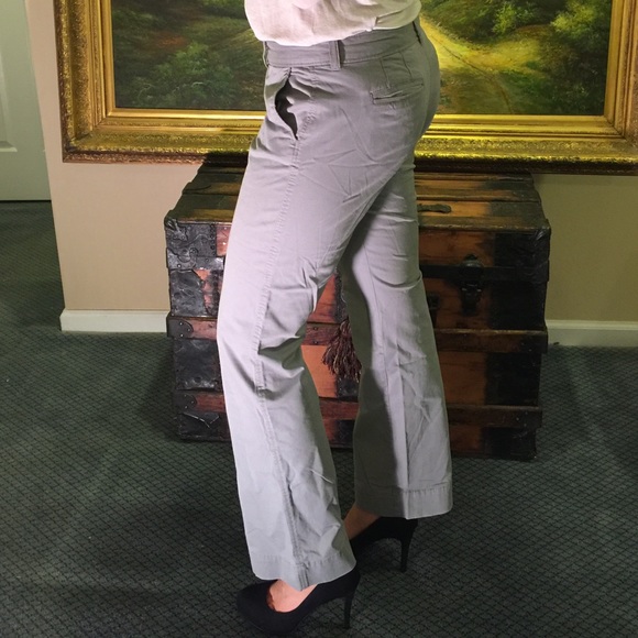 Old Navy Grey Khakis - Picture 3 of 4