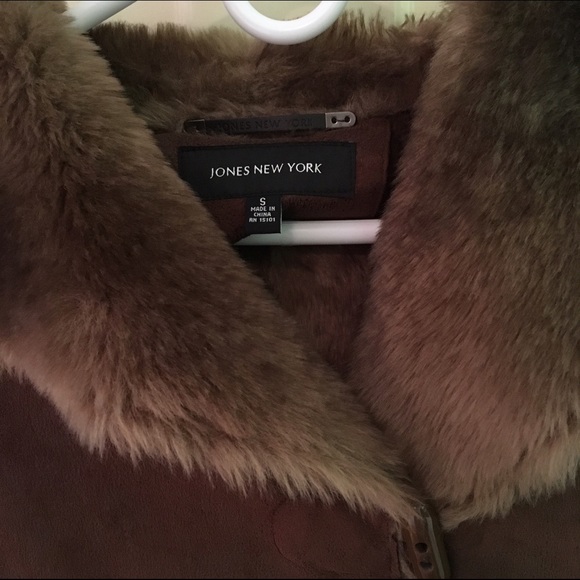 Jones New York faux suede coat - Picture 4 of 4