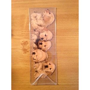 Golden Retriever book mark