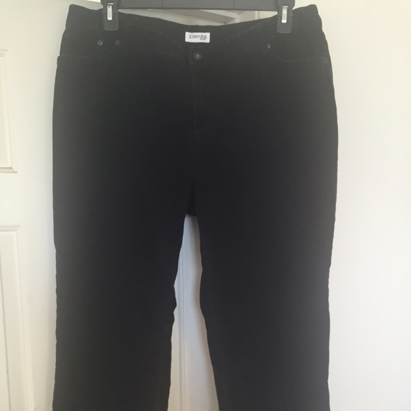 Black pants, size 18w