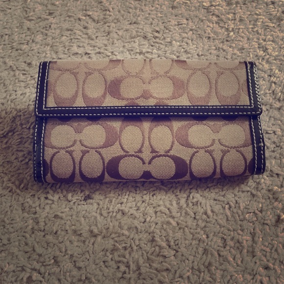 Coach large wallet