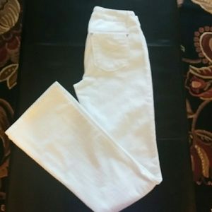 Joe's Jeans. Honey fit. Bootcut. White