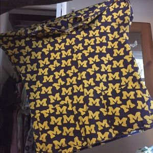 Michigan medical scrub shirt