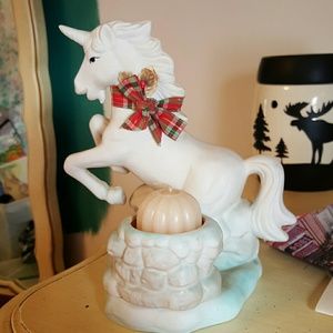 Unicorn candle holder and Christmas tree Ornament