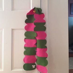Kate Spade Pink and Green Scarf