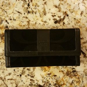 Black Coach wallet