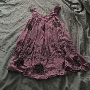 Plum swing tank. Makes a great maternity top!