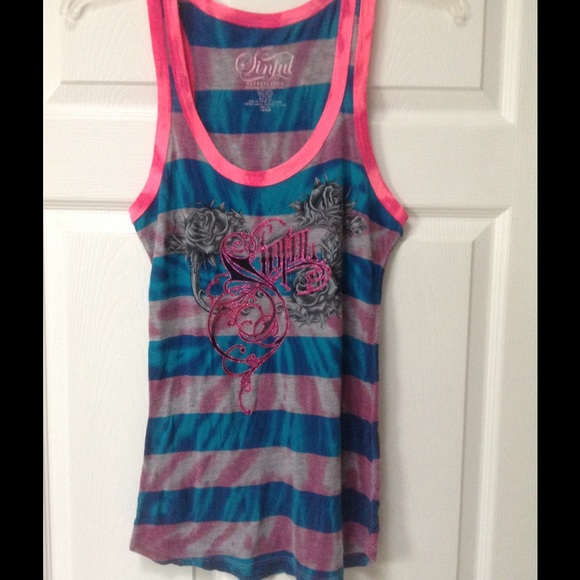 Sinful by Affliction tank