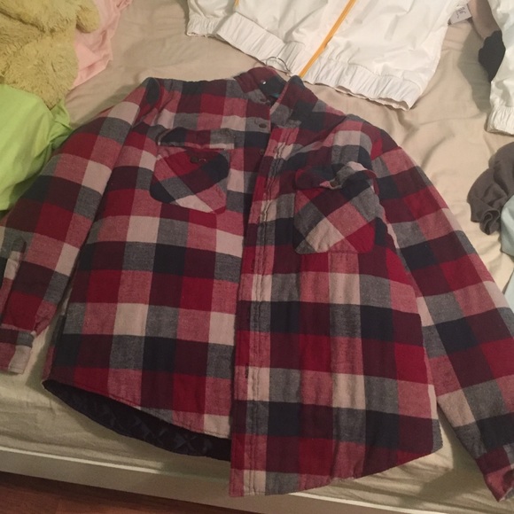 Men's plaid jacket