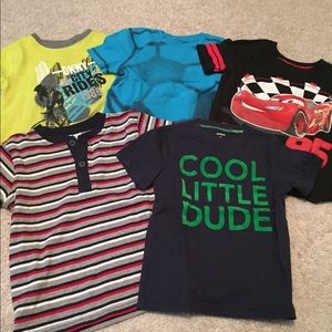 Toddler boys short sleeve tee bundle-3t