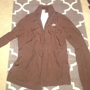 Chocolate Brown Nike Jacket