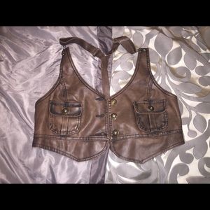 Brown Vest