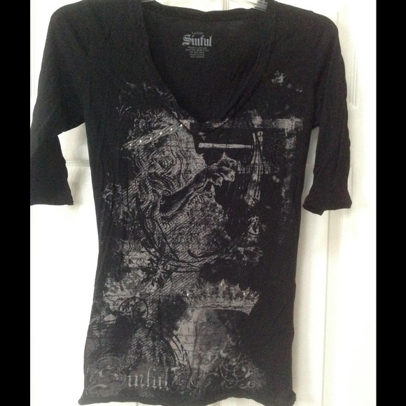 Sinful v-neck shirt