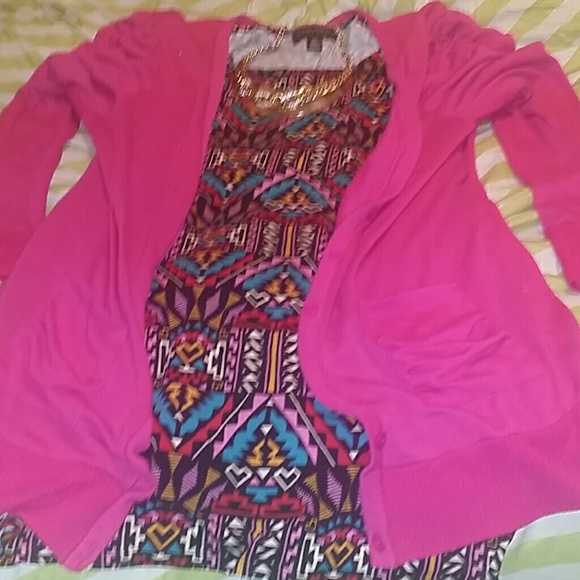 Forever21+ Printed Bodycon Dress