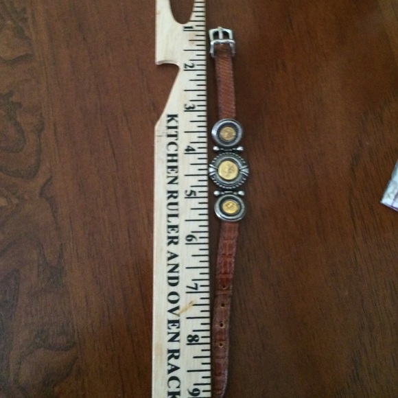 Brighton brown leather bracelet