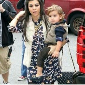 Horse print dress as seen on kourtney kardashian