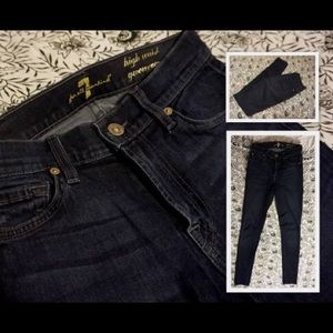 Women's 7 For All Mankind High Waist Skinny