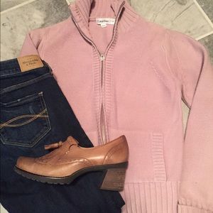 Calvin Klein zip up sweater
