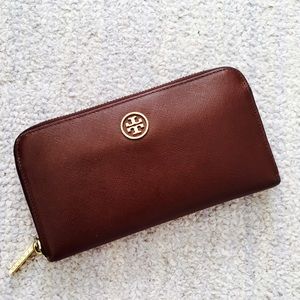 Tory Burch, Robinson Zip Continental Wallet