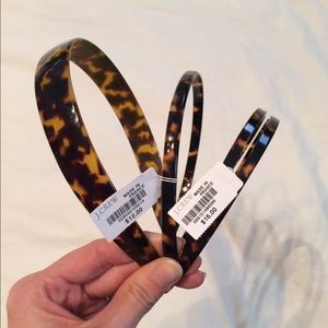 3 New J. Crew headbands