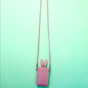 🌟SOLD🌟 Iphone 5/5s bag ~~ baby pink bunny