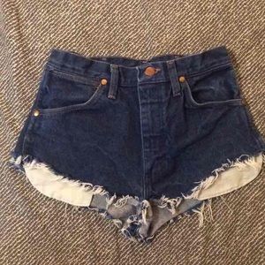 Urban Outfitters Wrangler High Waisted Shorts