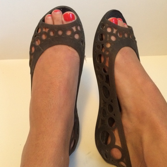 Croc Jelly flats
