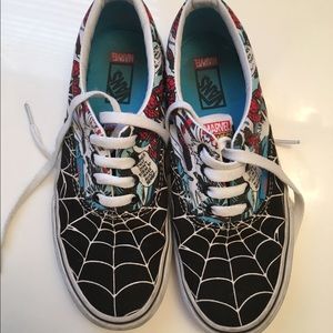 Spider-Man low top Vans