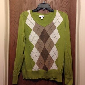 St Johns Bay Argyle Sweater