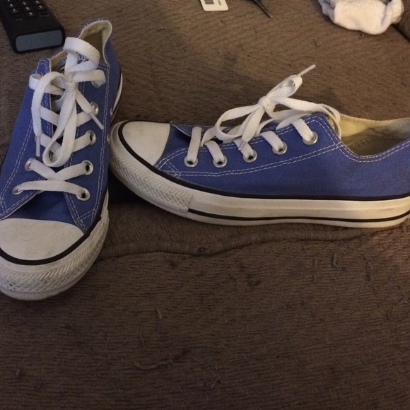 Blue chuck Taylor's!