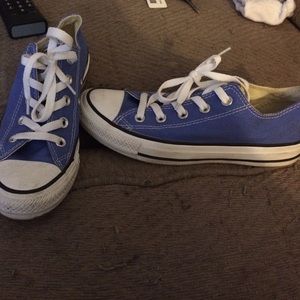 Blue chuck Taylor's!