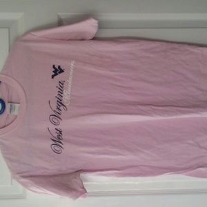 Pink West Virginia T Shirt