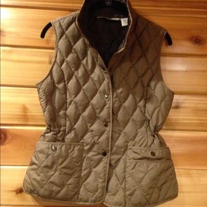 Eddie Bauer quilted vest.