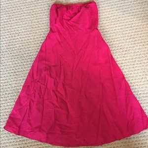 J. Crew strapless cotton dress 💕💕