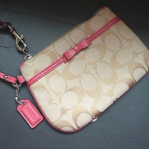 Coach wristlet