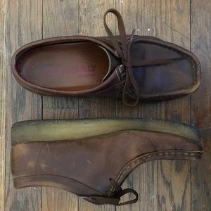 Clarks Wallabees - Brown Beeswax