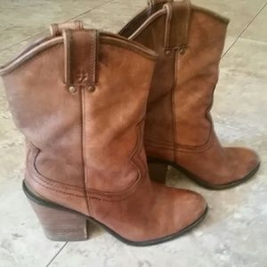 Lucky Brand Brown leather boots